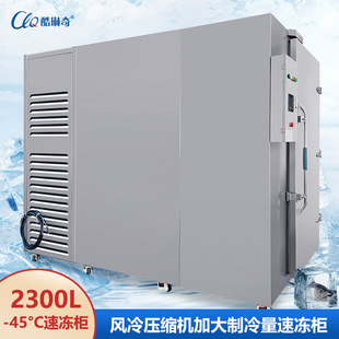 广东牛羊肉鲜冻速冻柜生猪鞭急速保鲜速冻机 新鲜秋葵快速速冻柜