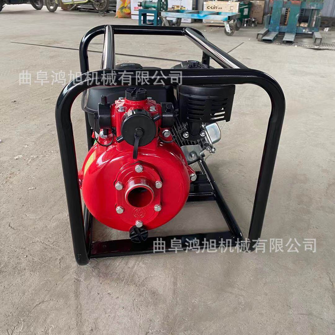 农用高压抽水机防洪排涝汽油机水泵多功能手推式大流量柴油动力