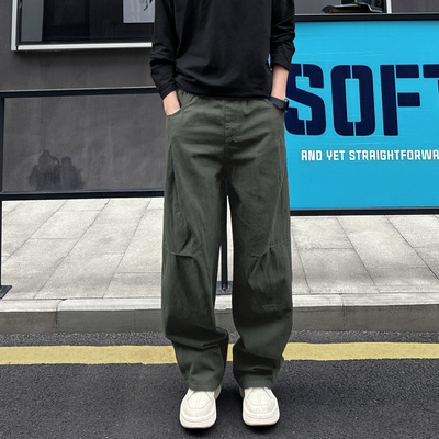 QUALCOMM秋冬季弯刀工装休闲裤