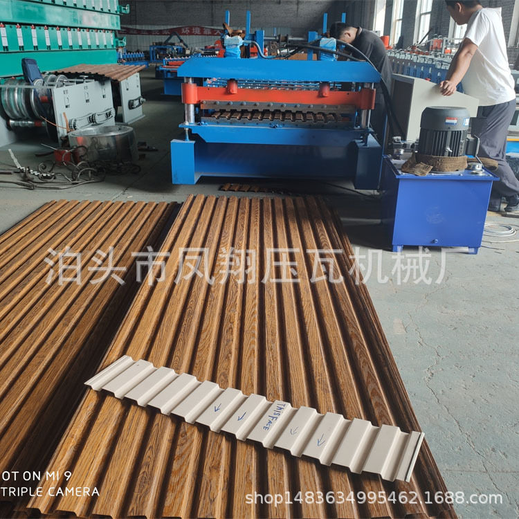 全自动卷帘门成型机 抗风卷帘们压瓦机 冷弯成型压瓦机出厂价格