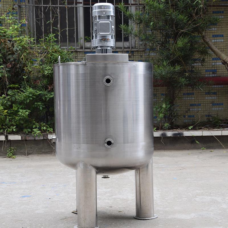 不锈钢搅拌罐食品饮料电动混合搅拌机厂家立式反应釜化工配料桶