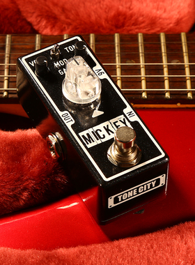 Tone City ® Mickey 经典美式高增益失真效果器- 纯模拟