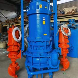 ZJQ型耐磨吸砂泵河底清泥沙船用高铬合金 潜水渣浆泵抽沙泵搅拌式