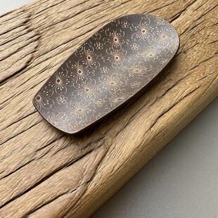 铜制赏茶匙茶铲功夫茶具茶道配件茶垫茶巾架茶匙茶匙