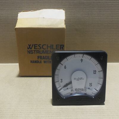 Westinghouse KP241 AC Kilovolts 015 Panel Meter AK