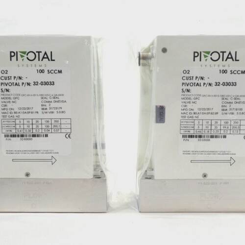 Pivotal Systems 3203033 Mass Flow Controller MFC 100 SCCM O2
