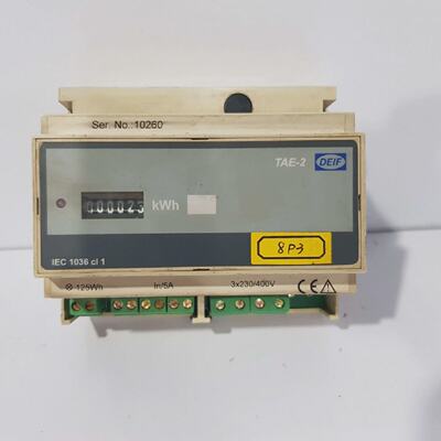 DEIF TAE2 KWH Electricity Meter Energy Room Meter