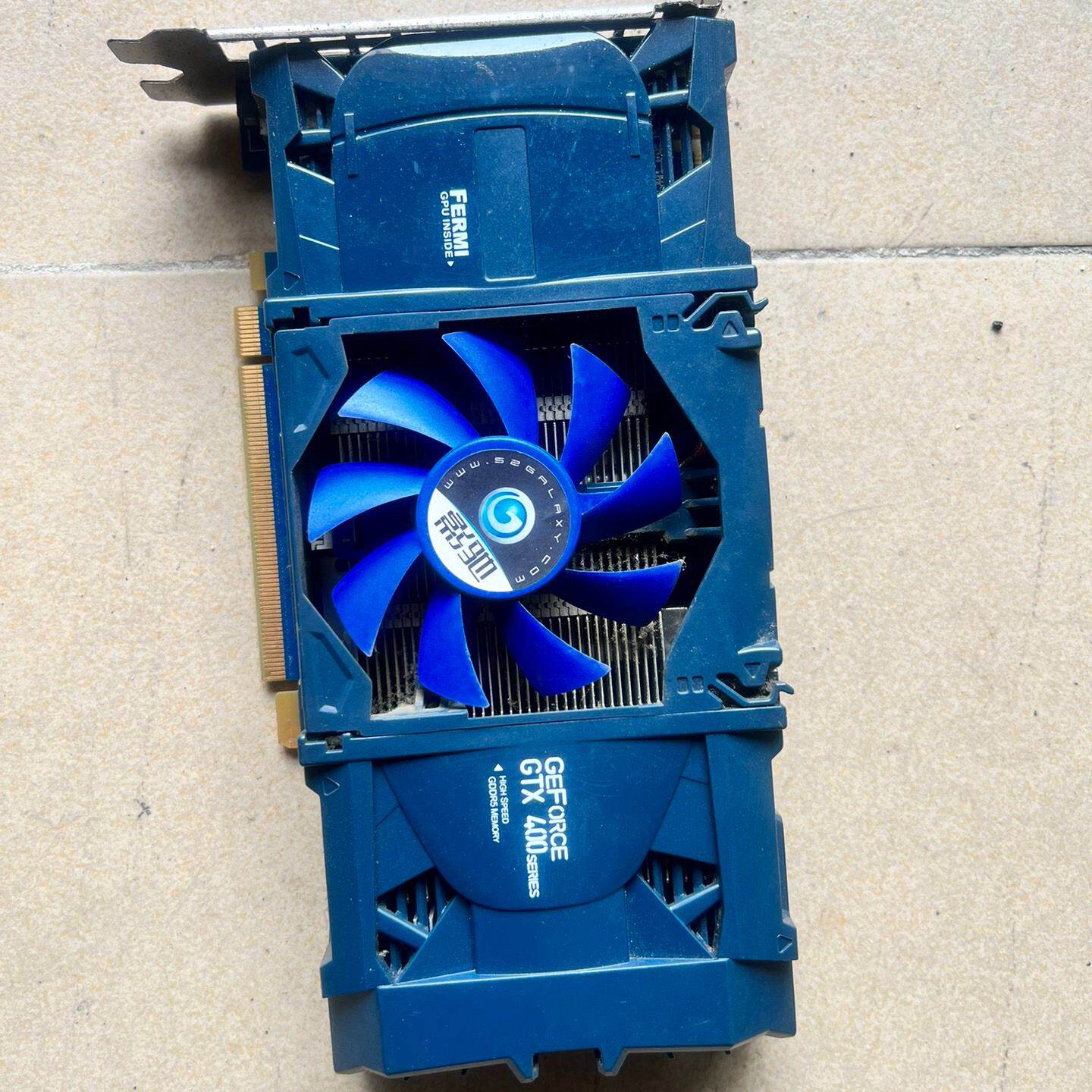 议价影驰gtx460黑将版1g显卡无拆无修包议价