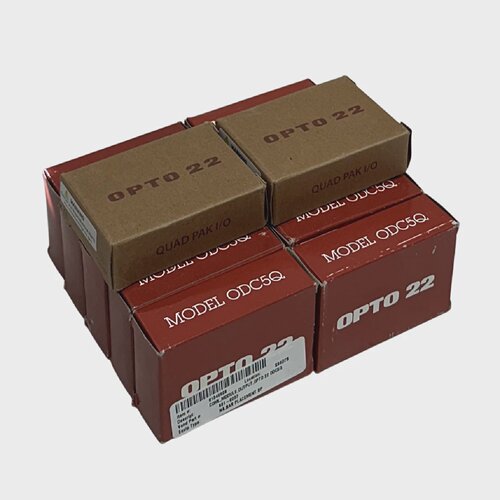 12 OPTO 22 ODC5Q Quad Pak 4CHNL DIGITAL OUTPUT MODULES 560VD
