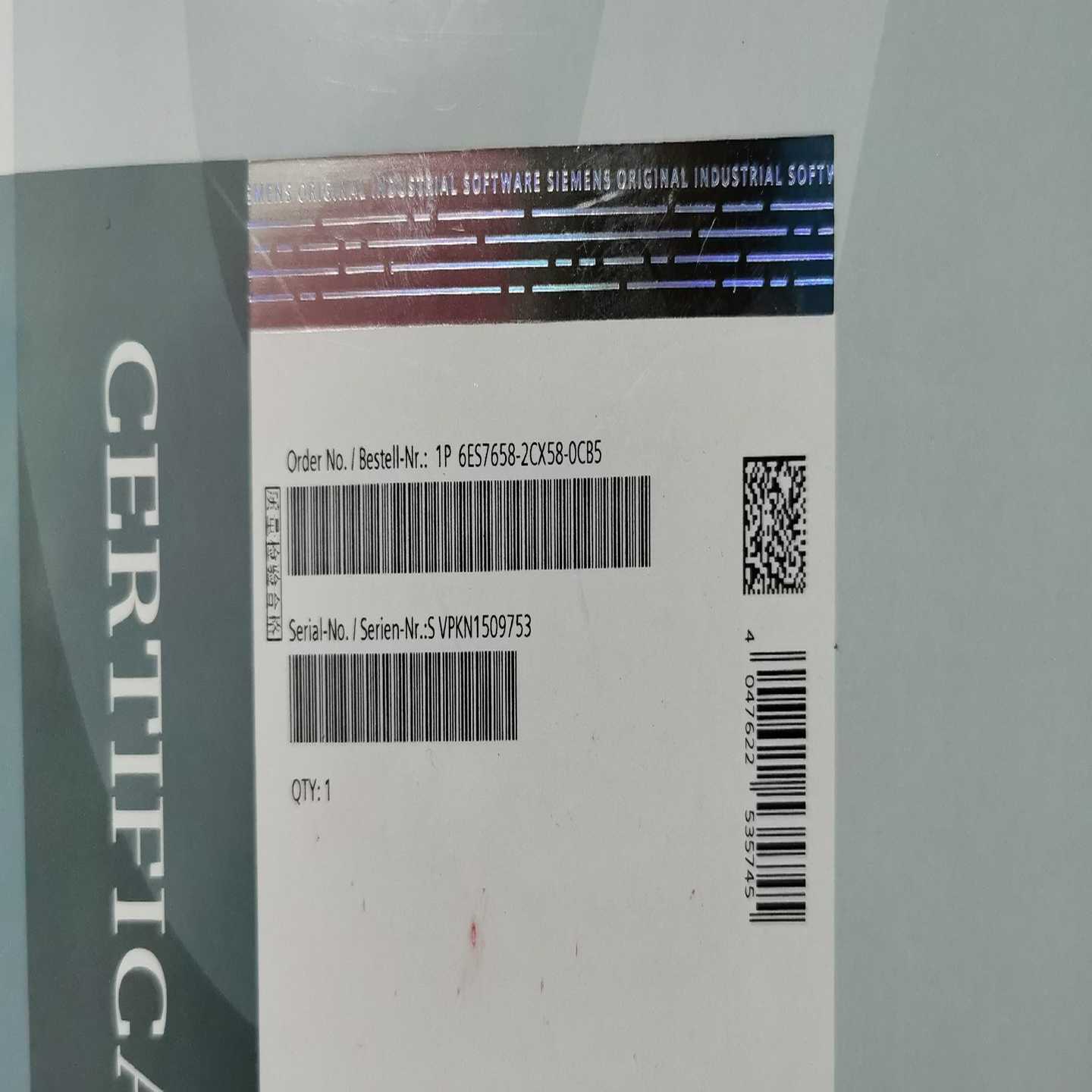 6ES7658-2CX58-0CB5未开封适用
