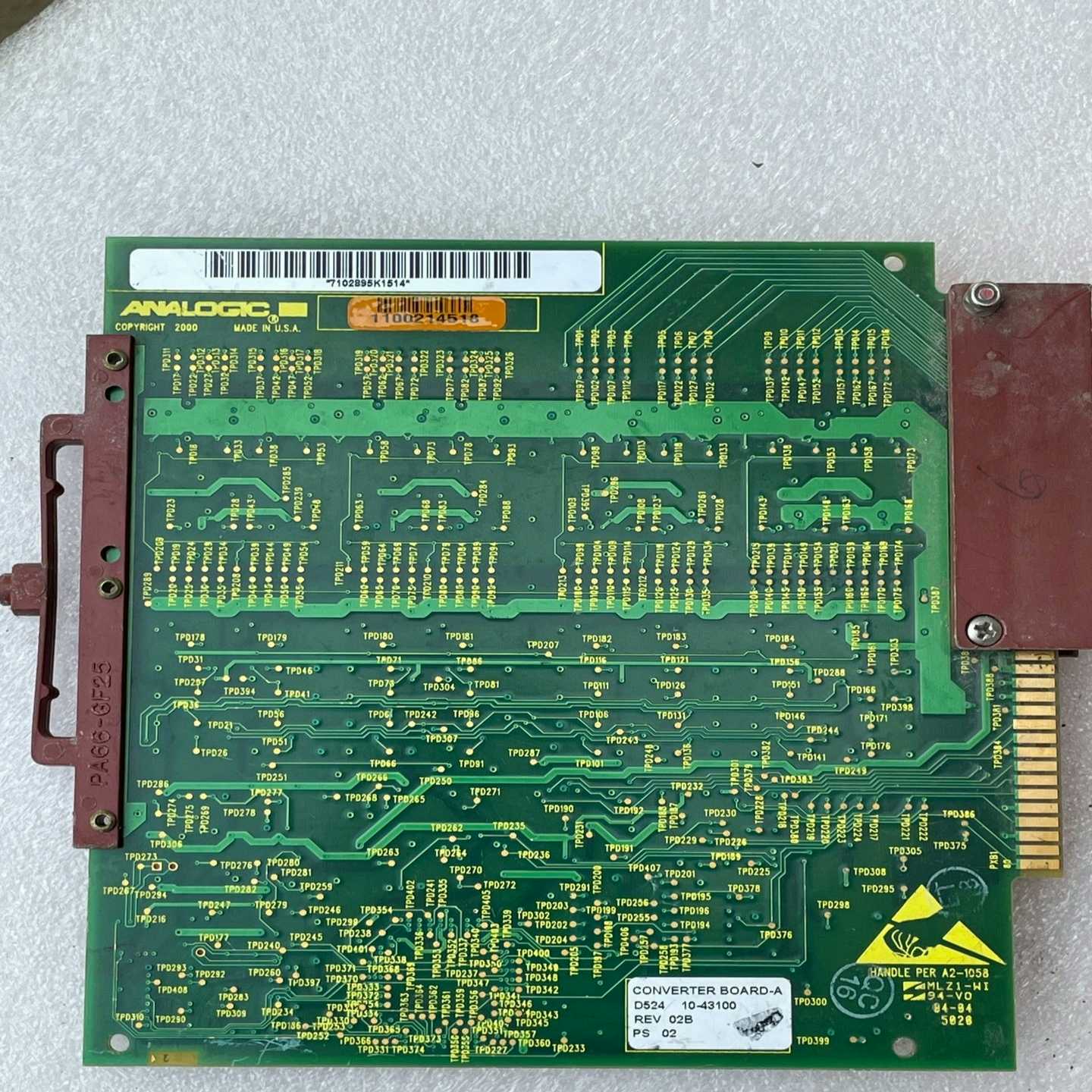 议价ANALOGIC电路板 10-43100 ，10-3