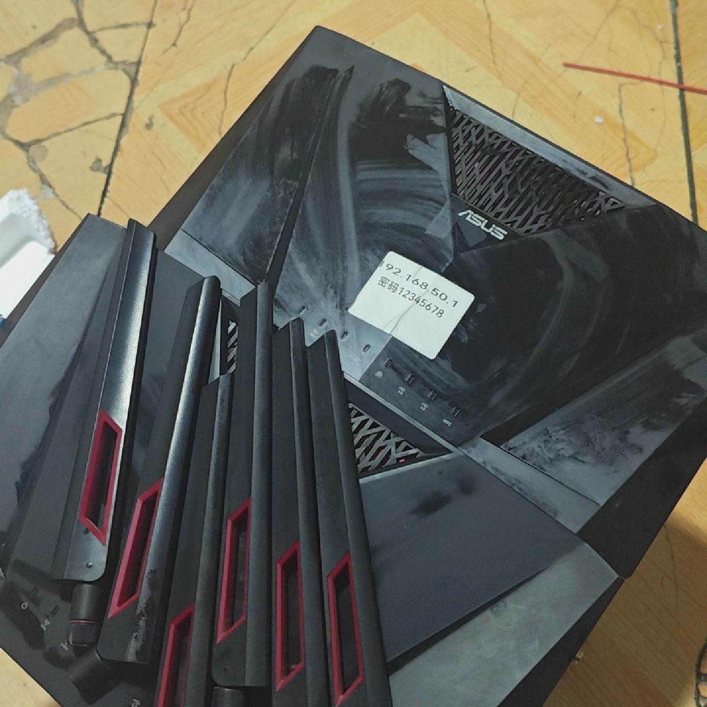 【华硕RT-AC88U AC3100路由器天线套装】企业级 千兆软路由，支持