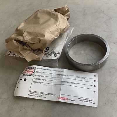DAVID BROWN UNION PUMPS 808A0140900E11501 CASING WEAR RING 6