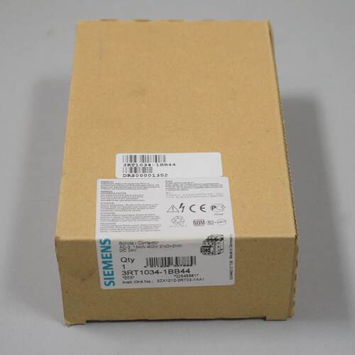 全新西门子3RT10341BB4424个月保修