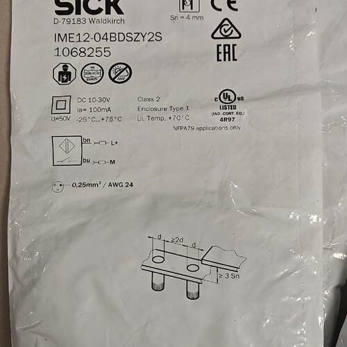 询价德国SICK西克接近传感器型号IME1204BDSZY2