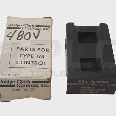 NEW JOSLYN CLARK TB1593 COIL 440480V 5060HZ TYPE TM READ