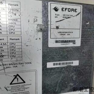 ABB机器人电源SR91B140SR92C210拆机 实议价商品