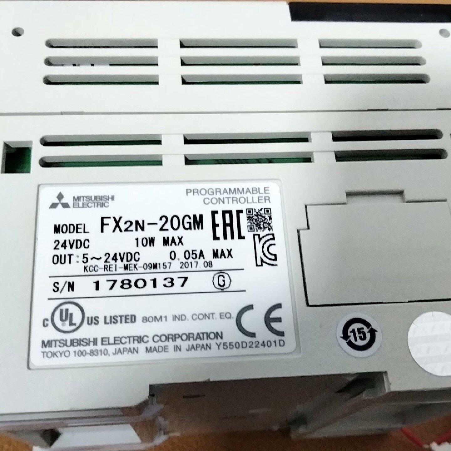 议价原装进口正品三菱定位模块加一个端子扩展模块型号FX2N一2议