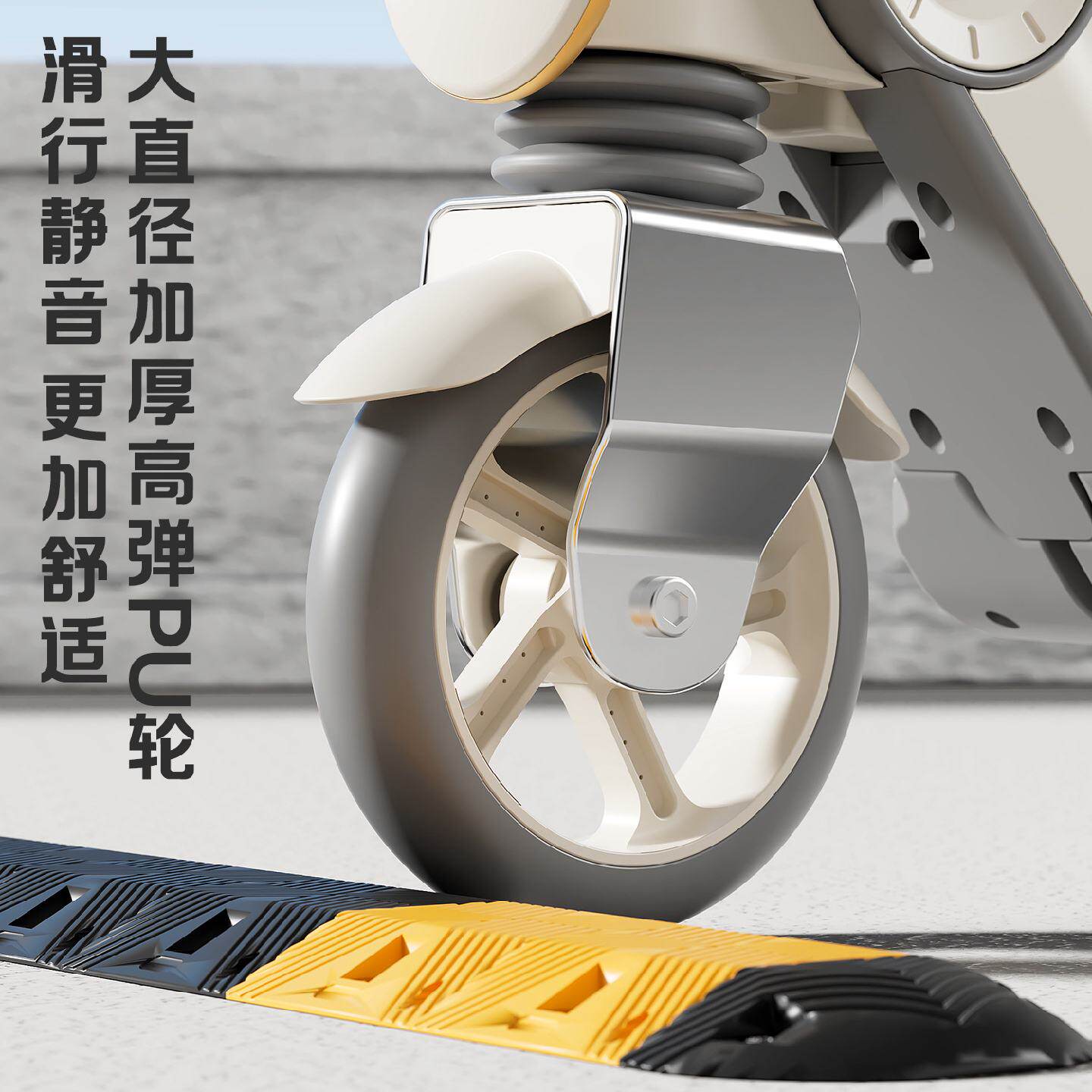 新品两轮儿童滑板车中大童5-12-18岁二轮折叠青少年代步音乐灯光