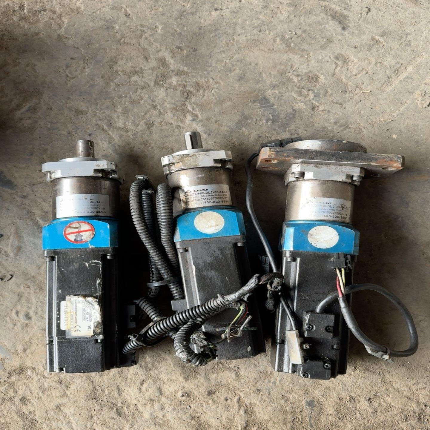 询价台达伺服电机ECMA-C20604RS，配套减速机，ZDH0