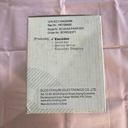询价ELCO宜科编码器EC40A6P4AR600正