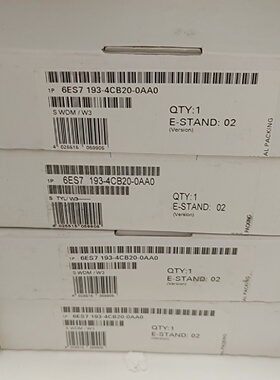 议价6ES7193-4CB20-0AA0全新原装未开封现