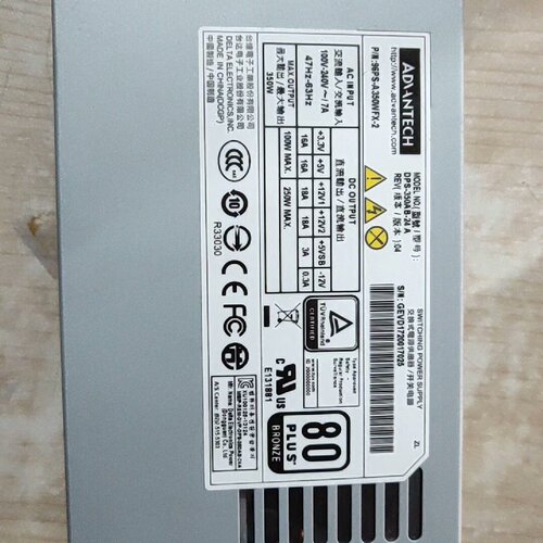 询价-研华台达96PSA350WFX2电源