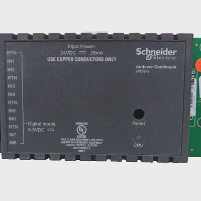 SCHNEIDER ELECTRIC XPDI8S ANDOVER CONTINUUM REV.A  NEW WITHO