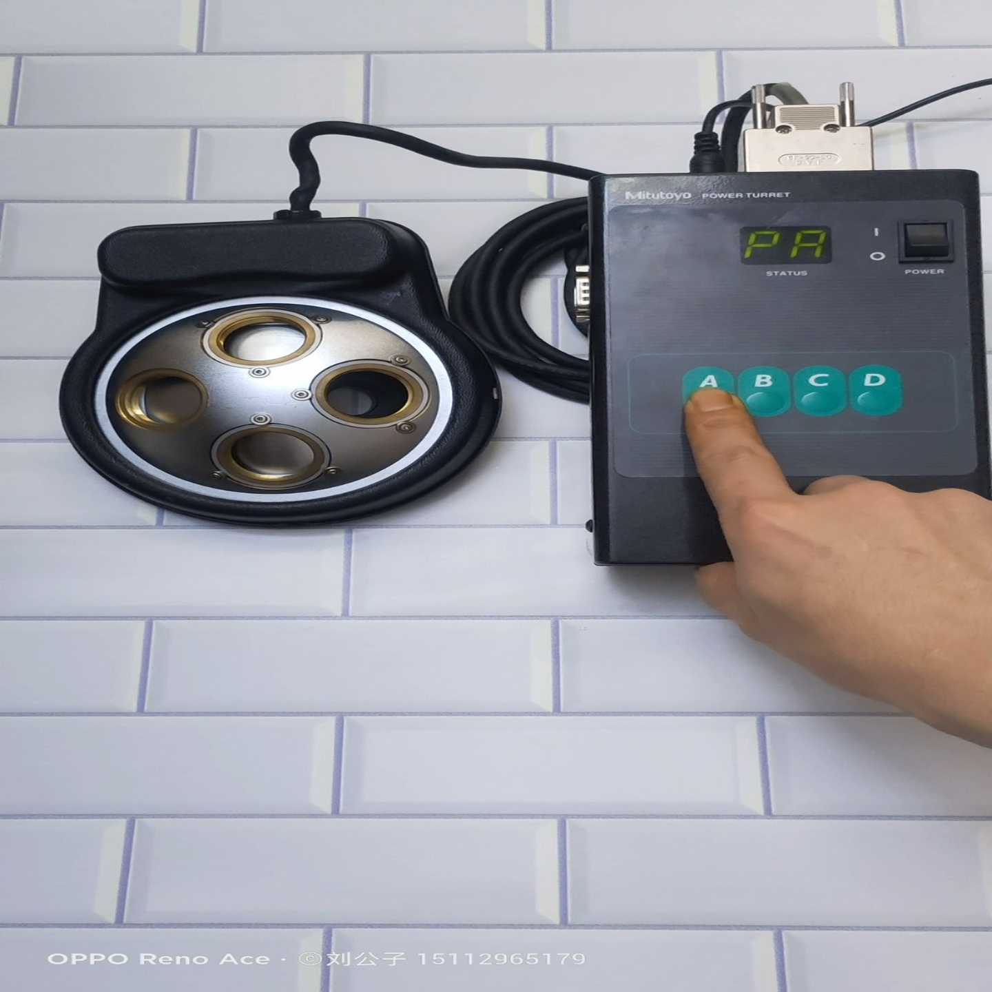 Mitutoyo/三丰02AKF850四孔电动鼻轮物镜盘！--议价商品