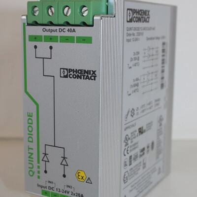 Phoenix Contact QUINTDIODE1224DC2x201x40 Redundancy module 2