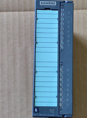 议价6ES7 321-1BH02-0AA0   DI16*DC24V   西门子S7-300 16点输入