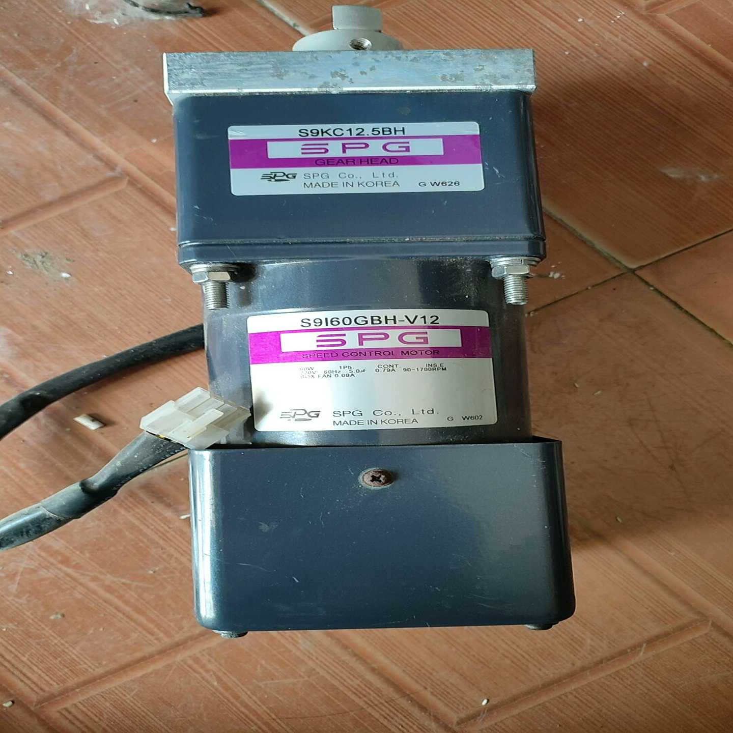 （议价）S9160GBH-V12/S9KC12.5BH韩国SPG减速