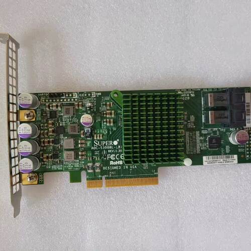 超微原装AOC-S3008L-L8I 12G阵列卡100张议价