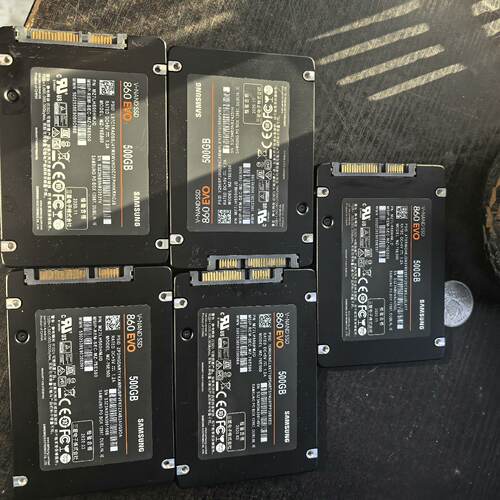 三星原装 860 EVO 500G固态硬盘  功能正常 成色议价