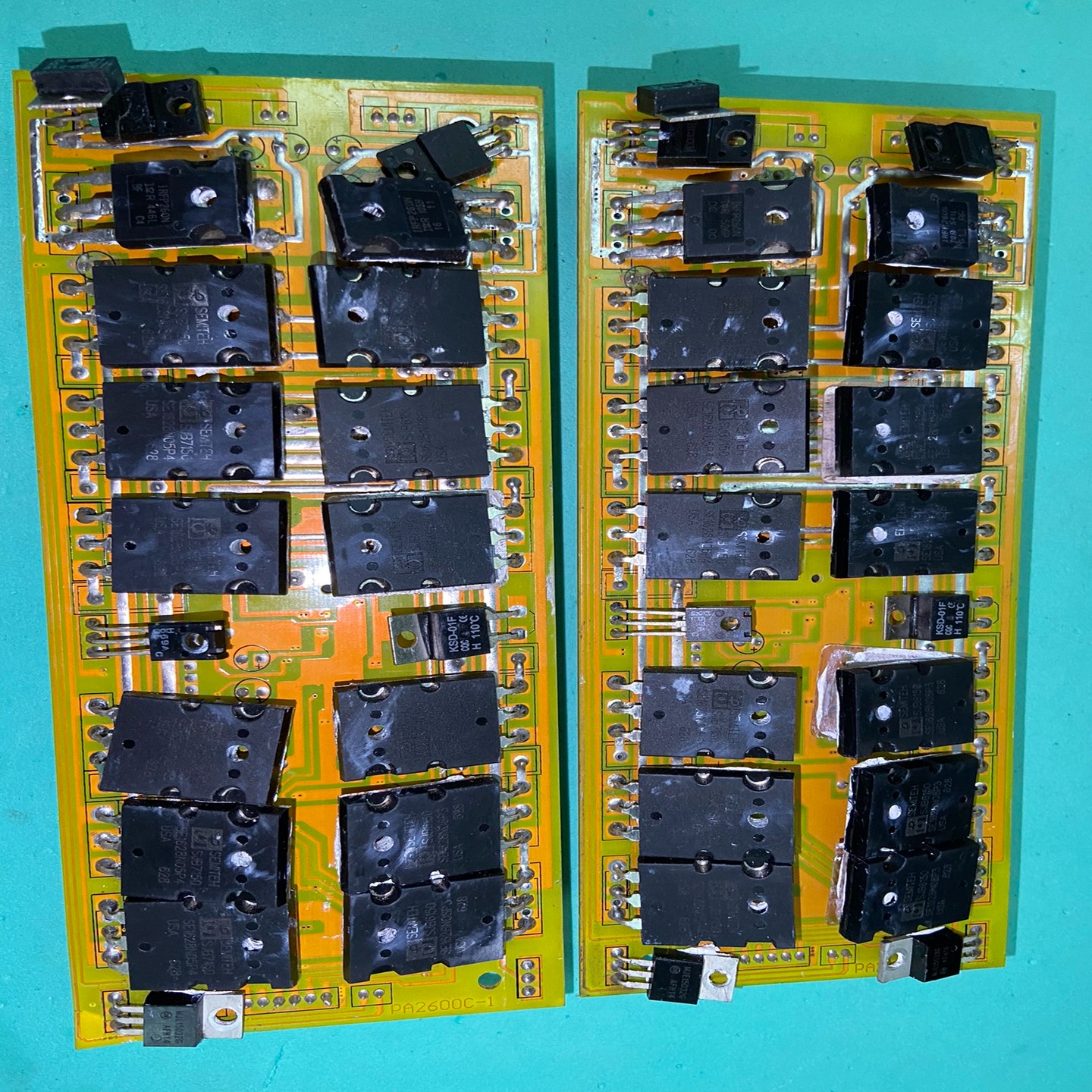 咨询-SJB7150SJB6150音频配对管两张板子全部12