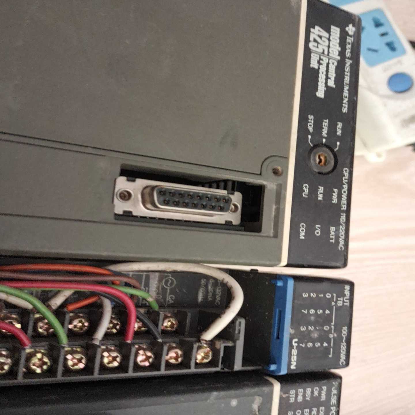 议价二手拆机德州PLC，CPU模块，425，U-25N，U-01