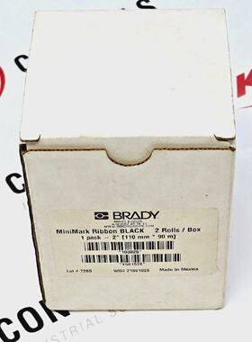 Brady 103025 MiniMark 110MM X 90M Black IND. Label Printer R