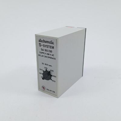 Electromatic SA 105 230 30600 Sec. 230 VAC Relay. Delay On O
