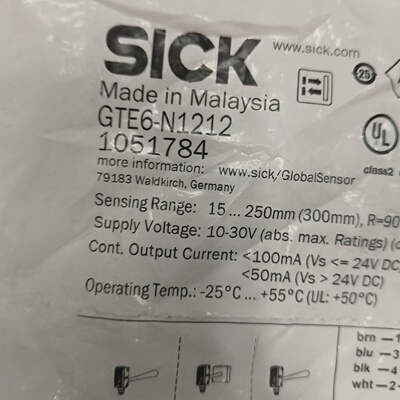 询价-SICKGTE6N1212订货号1051784有4个7
