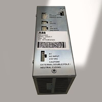 议价ABB机器人配件DSQC604电源3HAC12928-1控制柜电源模组现货