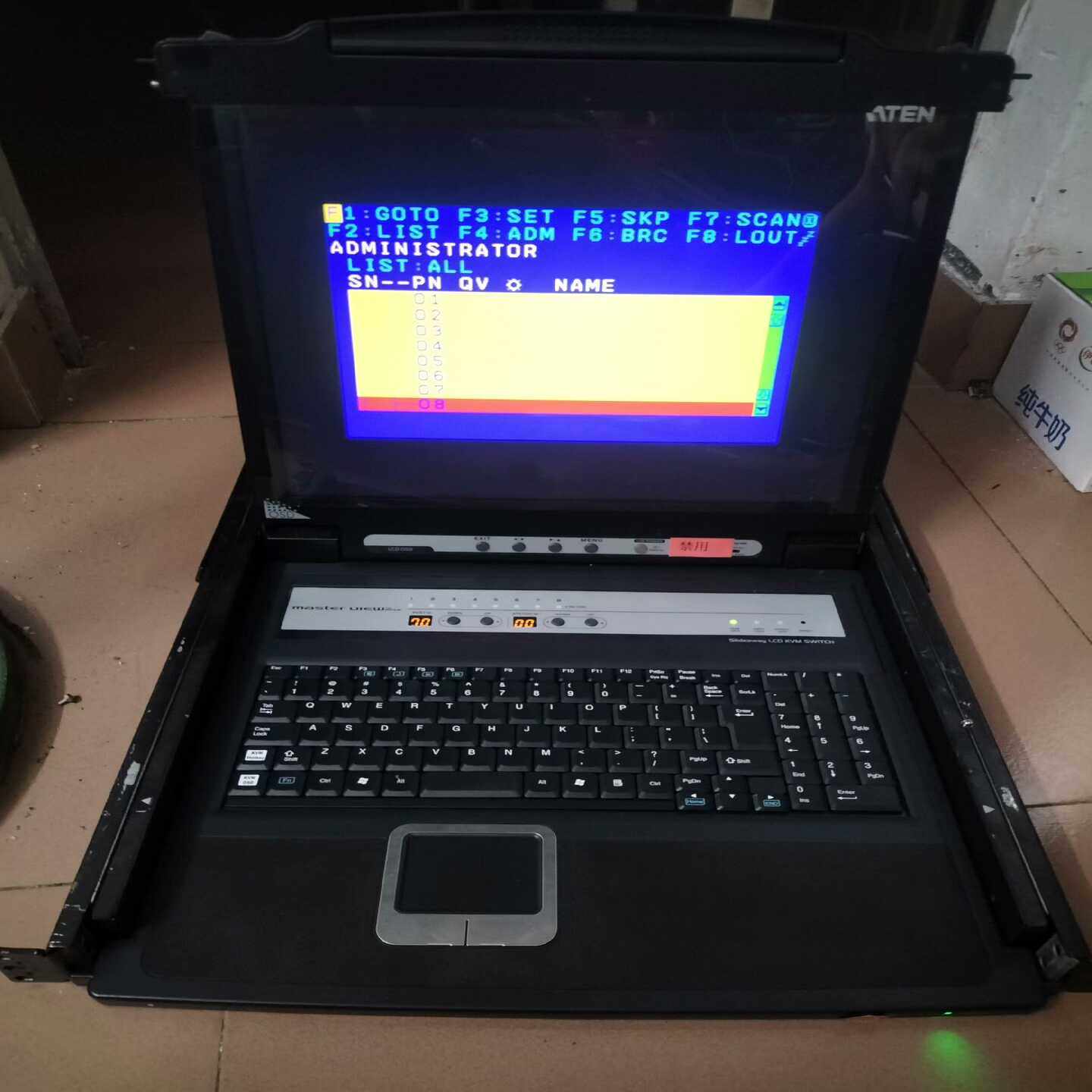 aten宏正切换机CL5708M两台图为实物拍摄拆机下来，没--议价商品