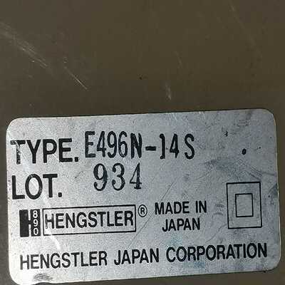 询价~hengstler E496N-14S