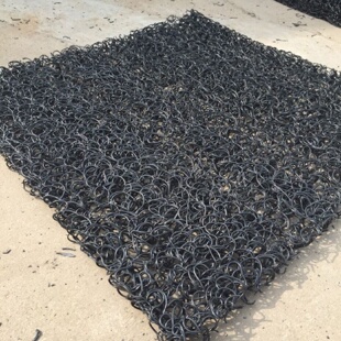 土工席垫网状交织板渗排水片材3公分网垫复合反滤层塑料排水网