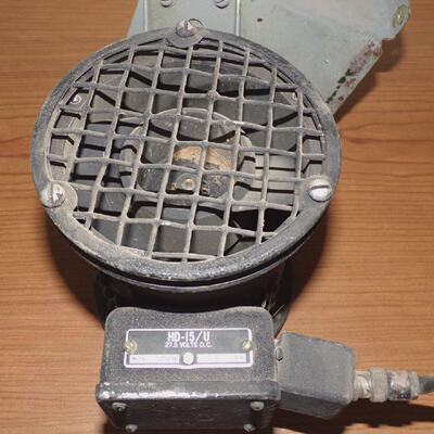 Vintage Aircraft 27.5 VDC Blower Fan and Motor HD15U 52616
