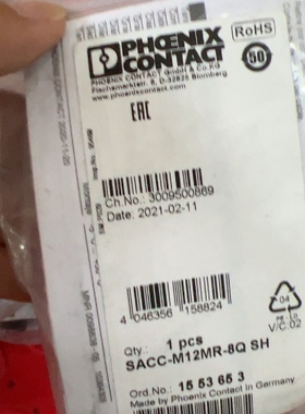 1553653菲尼克斯SACCM12MR8QSH数据连-议价