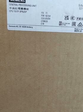 议价可维修6ES75173FP000AB0正品