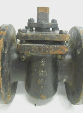 DURCO插头阀门雕像G77,2英寸端口,150-DCI,PAT。不2981214