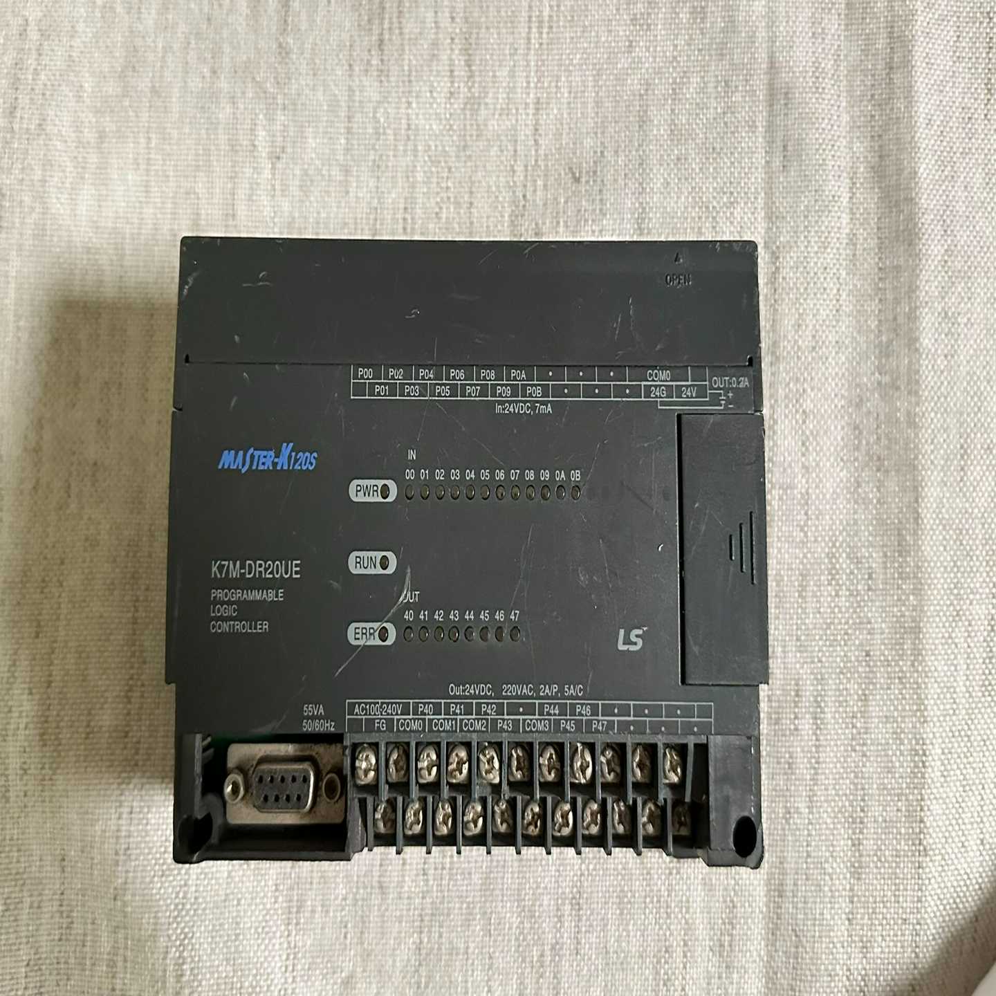 产电K7M-DR20UEPLC，件，可正常使用，实价包议价