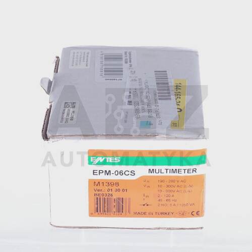ENTES MULTIMETER EPM06CS EPM06CS  M1398 Rail Panel MULTIMete
