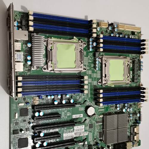 原装超微X9DR3F双路X792011C602服务器主-议价